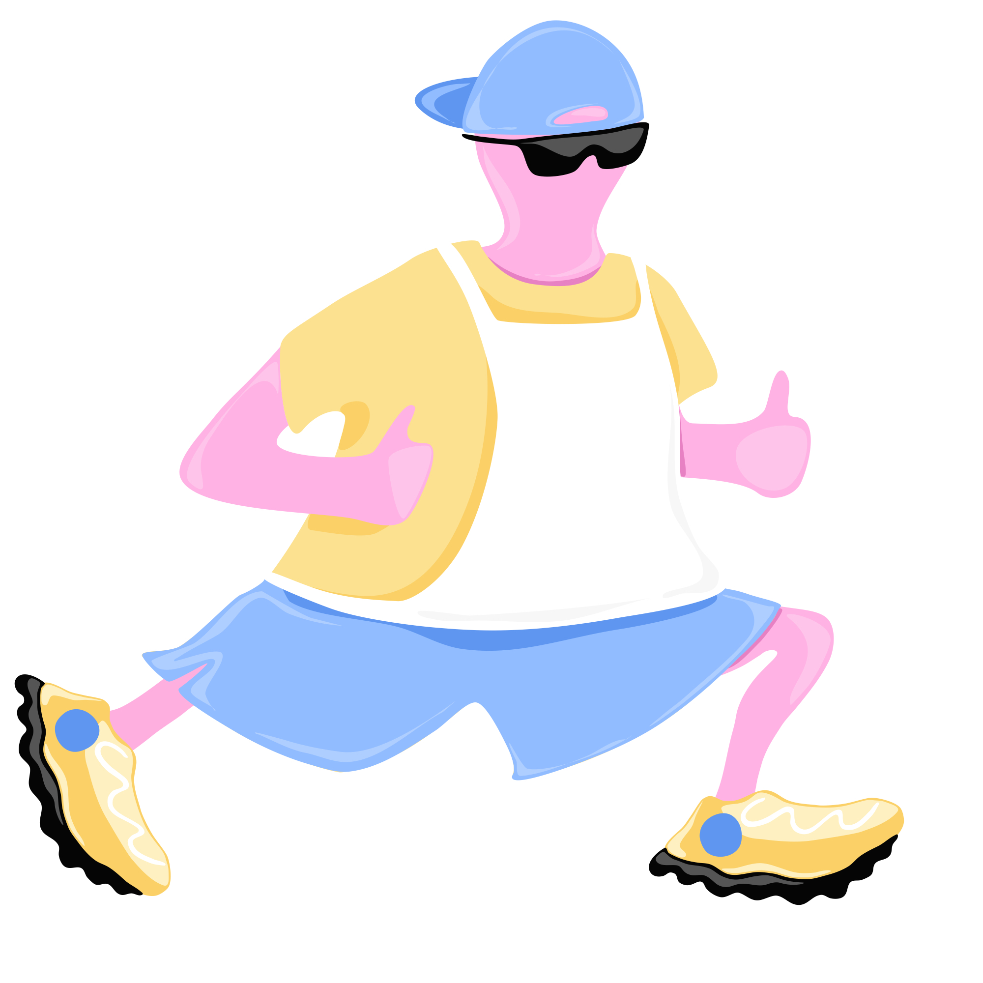 Konka empty-state illustration — run