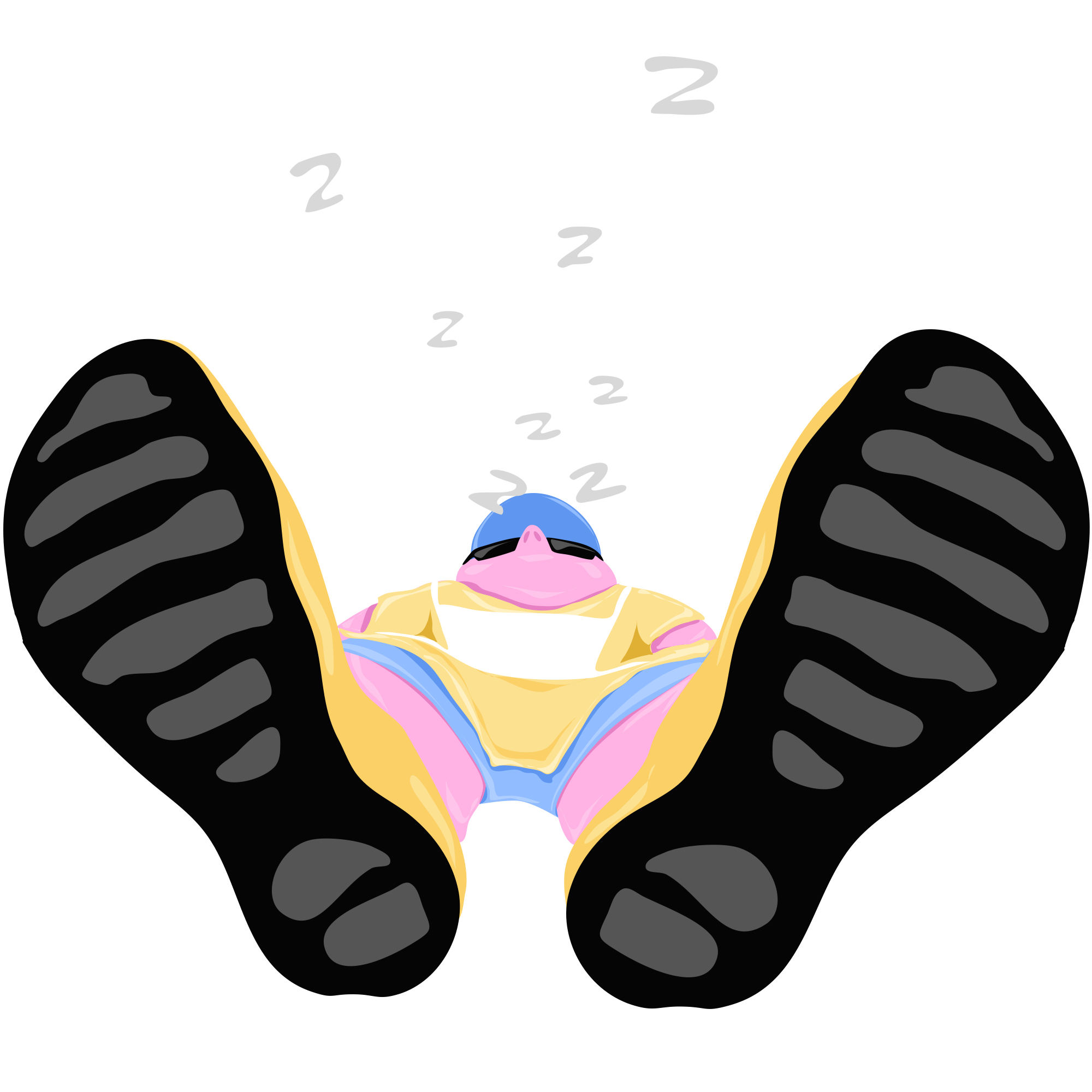 Konka empty-state illustration — sleep